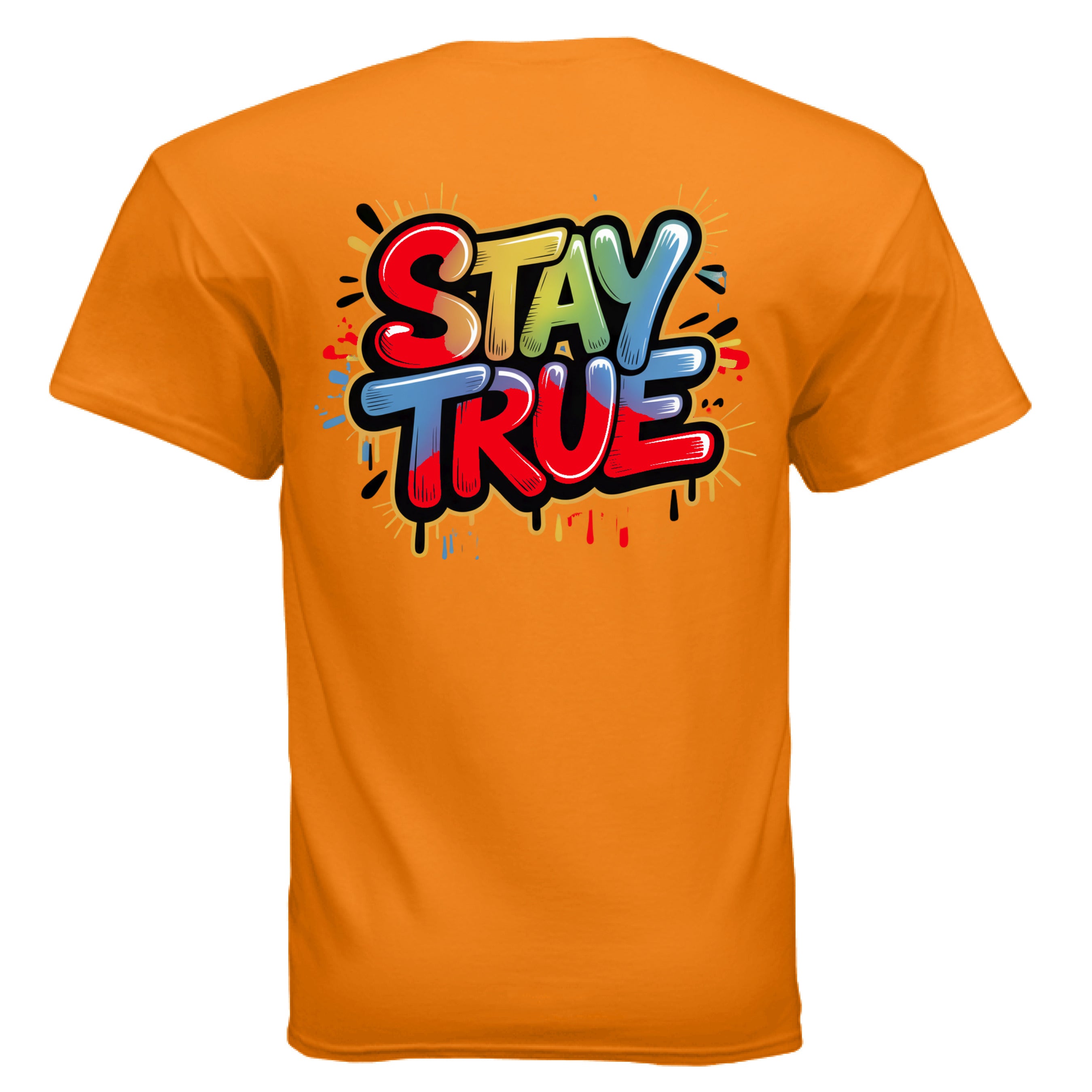 SAFETY ORANGE - BACK